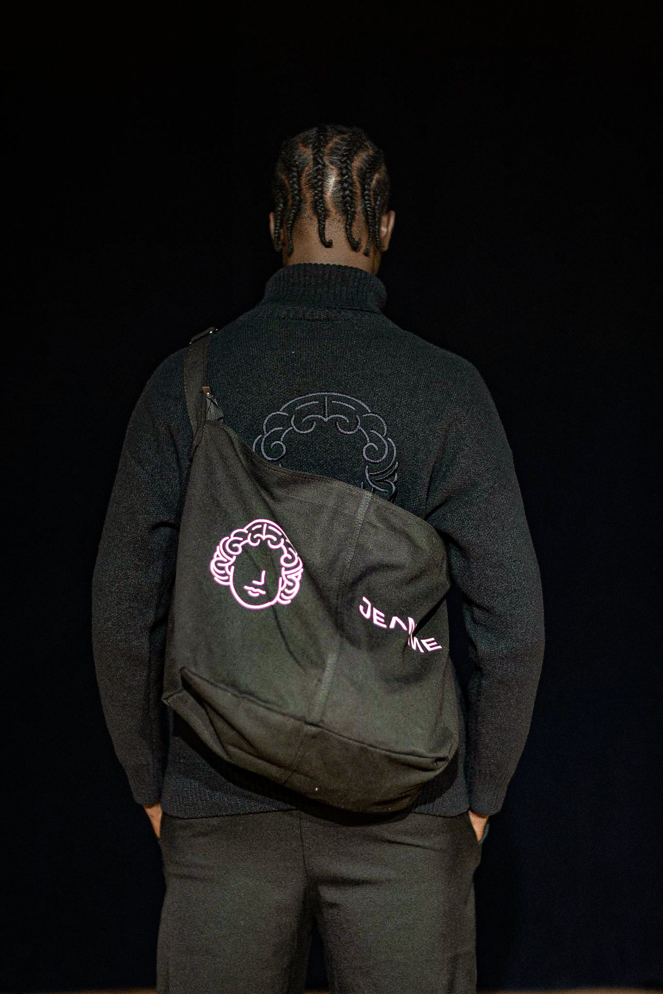 Sac bandoulière noir