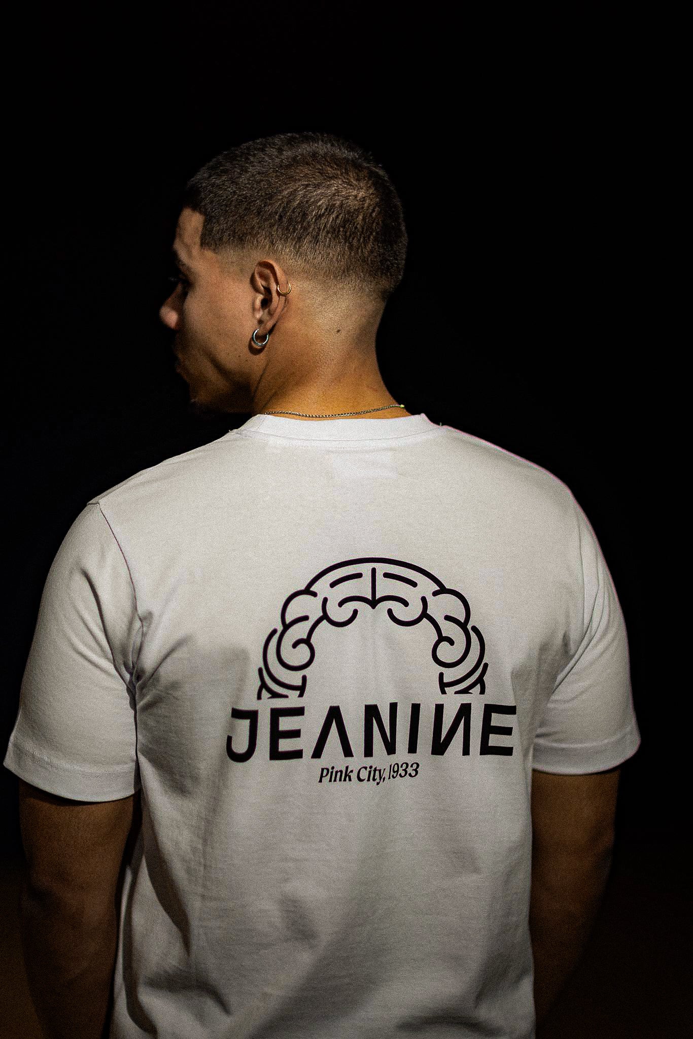 Tee-shirt Mamie Jeanine blanc