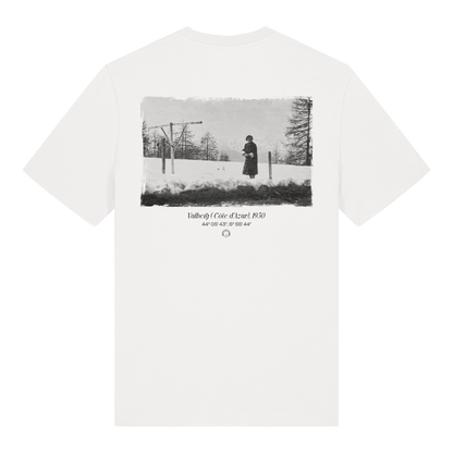 Tee shirt graphique Côte d'Azur blanc