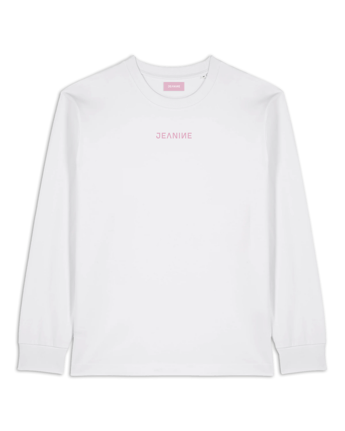 Tee-shirt manches longues oversize blanc